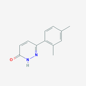 molecular formula C12H12N2O B2642183 6-(2,4-dimethylphenyl)pyridazin-3(2H)-one CAS No. 4826-92-0