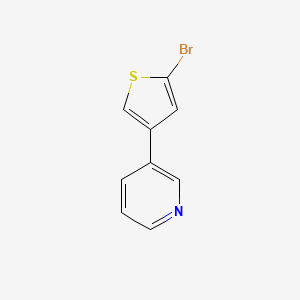 3-(5-Bromothiophen-3-yl)pyridine