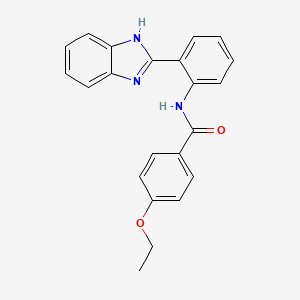 N-(2-(1H-benzo[d]imidazol-2-yl)phenyl)-4-ethoxybenzamide