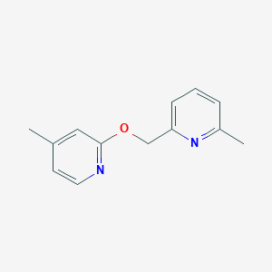 4-Methyl-2-[(6-methylpyridin-2-yl)methoxy]pyridine