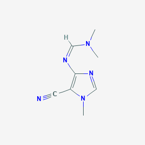 N'-(5-Cyano-1-methyl-1H-imidazol-4-yl)-N,N-dimethylformimidamide