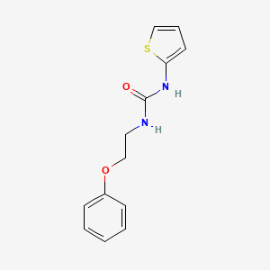 1-(2-Phenoxyethyl)-3-(thiophen-2-yl)urea