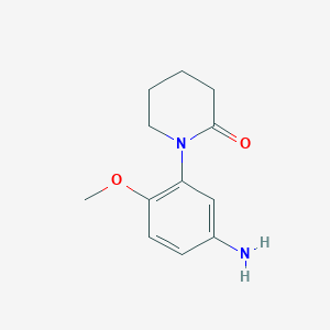 1-(5-Amino-2-methoxyphenyl)piperidin-2-one