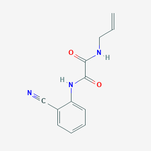 N1-allyl-N2-(2-cyanophenyl)oxalamide