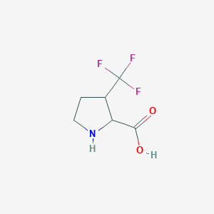 3-(Trifluoromethyl)pyrrolidine-2-carboxylic acid