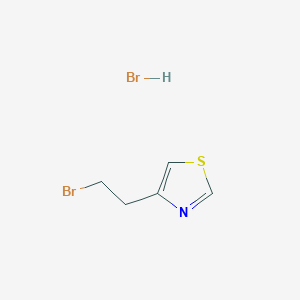 4-(2-Bromoethyl)-1,3-thiazole;hydrobromide