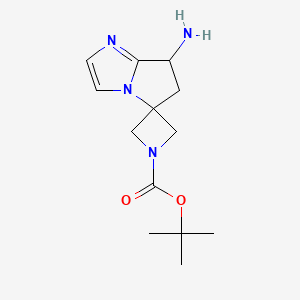 tert-Butyl 7'-amino-6',7'-dihydrospiro[azetidine-3,5'-pyrrolo[1,2-a]imidazole]-1-carboxylate
