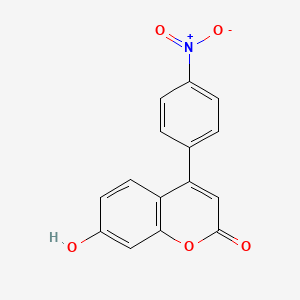 7-hydroxy-4-(4-nitrophenyl)-2H-chromen-2-one