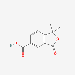 1,1-Dimethyl-3-oxo-1,3-dihydro-2-benzofuran-5-carboxylic acid