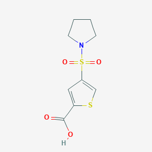 4-(Pyrrolidine-1-sulfonyl)-thiophene-2-carboxylic acid
