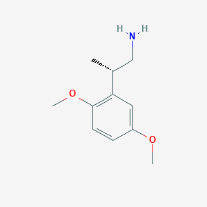 molecular formula C11H17NO2 B2642728 (2S)-2-(2,5-Dimethoxyphenyl)propan-1-amine CAS No. 2248186-75-4