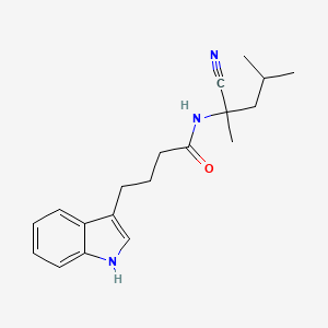 N-(1-cyano-1,3-dimethylbutyl)-4-(1H-indol-3-yl)butanamide
