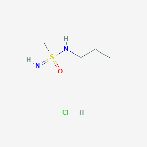 N-(Methylsulfonimidoyl)propan-1-amine;hydrochloride