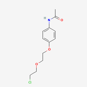 N-{4-[2-(2-chloroethoxy)ethoxy]phenyl}acetamide