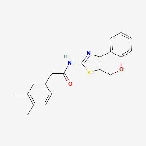 N-(4H-chromeno[4,3-d]thiazol-2-yl)-2-(3,4-dimethylphenyl)acetamide