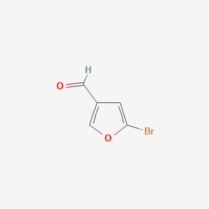 molecular formula C5H3BrO2 B2642810 5-Bromofuran-3-carbaldehyde CAS No. 63387-54-2