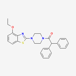 1-(4-(4-Ethoxybenzo[d]thiazol-2-yl)piperazin-1-yl)-2,2-diphenylethanone