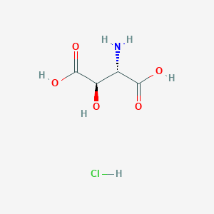 (2S,3R)-2-amino-3-hydroxybutanedioic acid hydrochloride