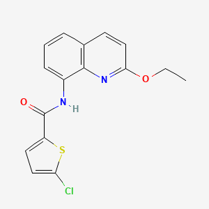 5-chloro-N-(2-ethoxyquinolin-8-yl)thiophene-2-carboxamide