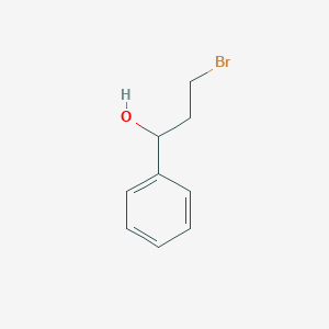 molecular formula C9H11BrO B2642998 3-Bromo-1-phenylpropan-1-ol CAS No. 34052-63-6