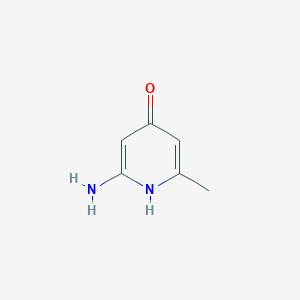 molecular formula C6H8N2O B2643011 2-Amino-6-methylpyridin-4-ol CAS No. 88518-52-9