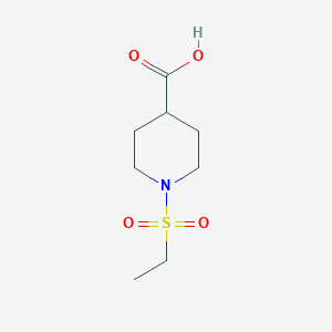 molecular formula C8H15NO4S B2643015 1-(乙磺酰基)哌啶-4-羧酸 CAS No. 702670-32-4