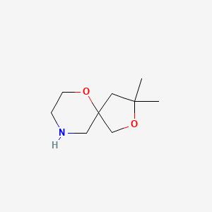 3,3-Dimethyl-2,6-dioxa-9-azaspiro[4.5]decane