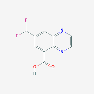 7-(Difluoromethyl)quinoxaline-5-carboxylic acid