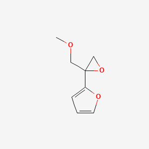 2-[2-(Methoxymethyl)oxiran-2-yl]furan