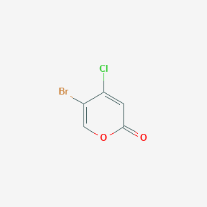 5-Bromo-4-chloropyran-2-one