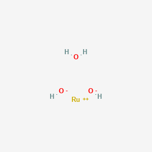 molecular formula H4O3Ru B2643174 Dihydroxyruthenium(IV) oxide CAS No. 80948-44-3