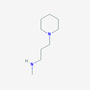 molecular formula C9H20N2 B2643178 Methyl-(3-piperidin-1-yl-propyl)-amine CAS No. 86010-41-5