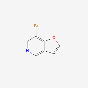 molecular formula C7H4BrNO B2643237 7-Bromofuro[3,2-c]pyridine CAS No. 603300-96-5