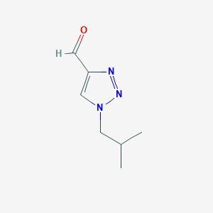 1-(2-methylpropyl)-1H-1,2,3-triazole-4-carbaldehyde