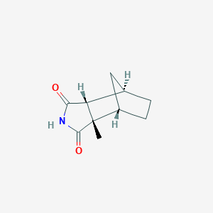 molecular formula C10H13NO2 B2643354 (1S,2S,6R,7R)-2-Methyl-4-azatricyclo[5.2.1.02,6]decane-3,5-dione CAS No. 2307782-41-6