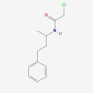 2-chloro-N-(4-phenylbutan-2-yl)acetamide