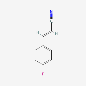 molecular formula C9H6FN B2643388 4-Fluorocinnamonitrile CAS No. 24654-48-6
