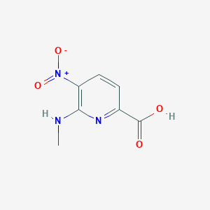 6-(Methylamino)-5-nitropyridine-2-carboxylic acid