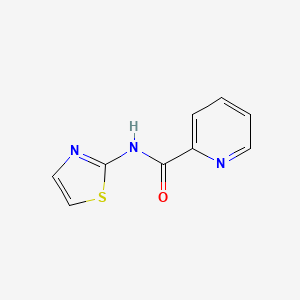 molecular formula C9H7N3OS B2643419 N-(1,3-thiazol-2-yl)pyridine-2-carboxamide CAS No. 301208-58-2