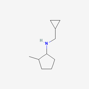 molecular formula C10H19N B2643515 N-(cyclopropylmethyl)-2-methylcyclopentan-1-amine CAS No. 1341358-66-4