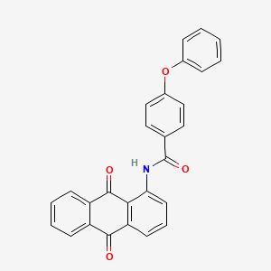 N-(9,10-dioxo-9,10-dihydroanthracen-1-yl)-4-phenoxybenzamide