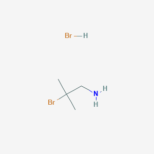 2-Bromo-2-methylpropan-1-amine hbr