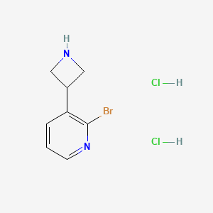 3-(Azetidin-3-yl)-2-bromopyridine;dihydrochloride