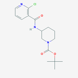 tert-Butyl 3-(2-chloronicotinamido)piperidine-1-carboxylate