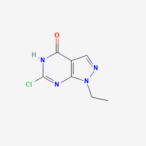 6-Chloro-1-ethyl-1H-pyrazolo[3,4-d]pyrimidin-4(5H)-one