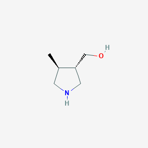 ((3S,4S)-4-Methylpyrrolidin-3-yl)methanol