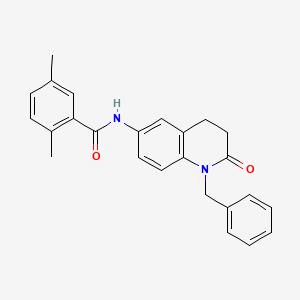 N-(1-benzyl-2-oxo-1,2,3,4-tetrahydroquinolin-6-yl)-2,5-dimethylbenzamide