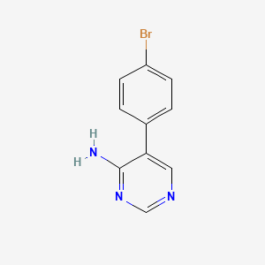 5-(4-Bromophenyl)pyrimidin-4-amine