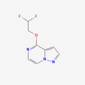 4-(2,2-Difluoroethoxy)pyrazolo[1,5-a]pyrazine