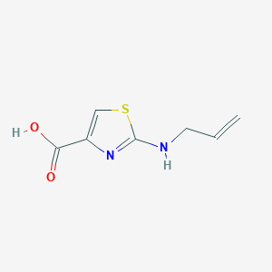 molecular formula C7H8N2O2S B2643820 2-(prop-2-enylamino)-1,3-thiazole-4-carboxylic Acid CAS No. 16032-12-5